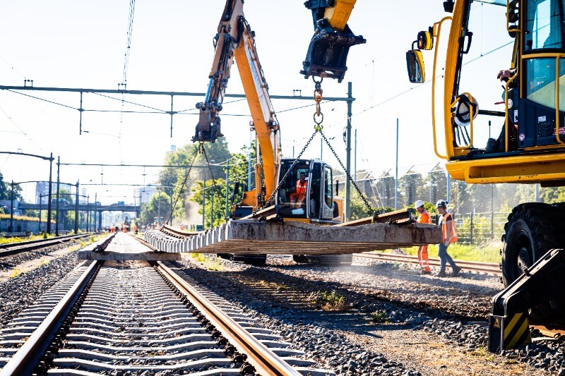 Projectleider infra voor aanleg van spoorwegen en wegenbouw bij Van Eerd