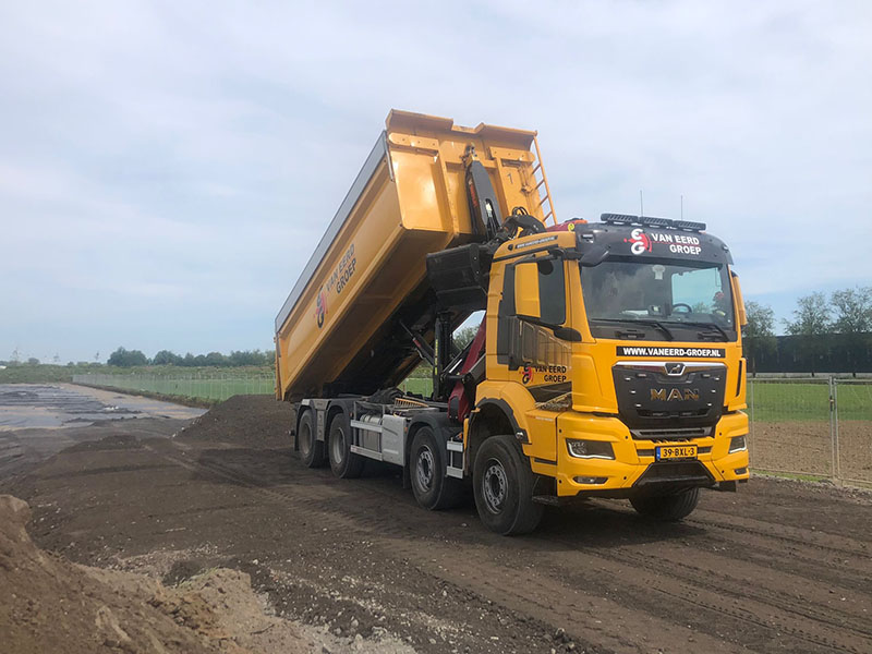 Van Eerd heeft MAN TGS 41.510 8x4 WS in het wagenpark