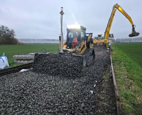 Van Eerd Groep vernieuwt spoorinfrastructuur
