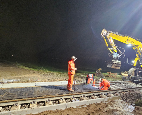 Spoorproject Van Eerd Groep in Sas van Gent