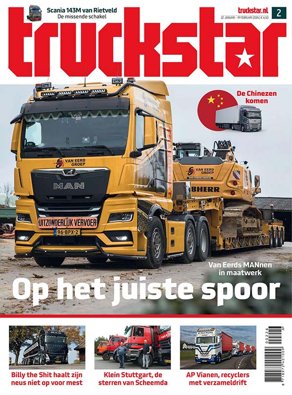 Truckstar Magazine Van Eerd magazine vakblad truckstar cover van eerd